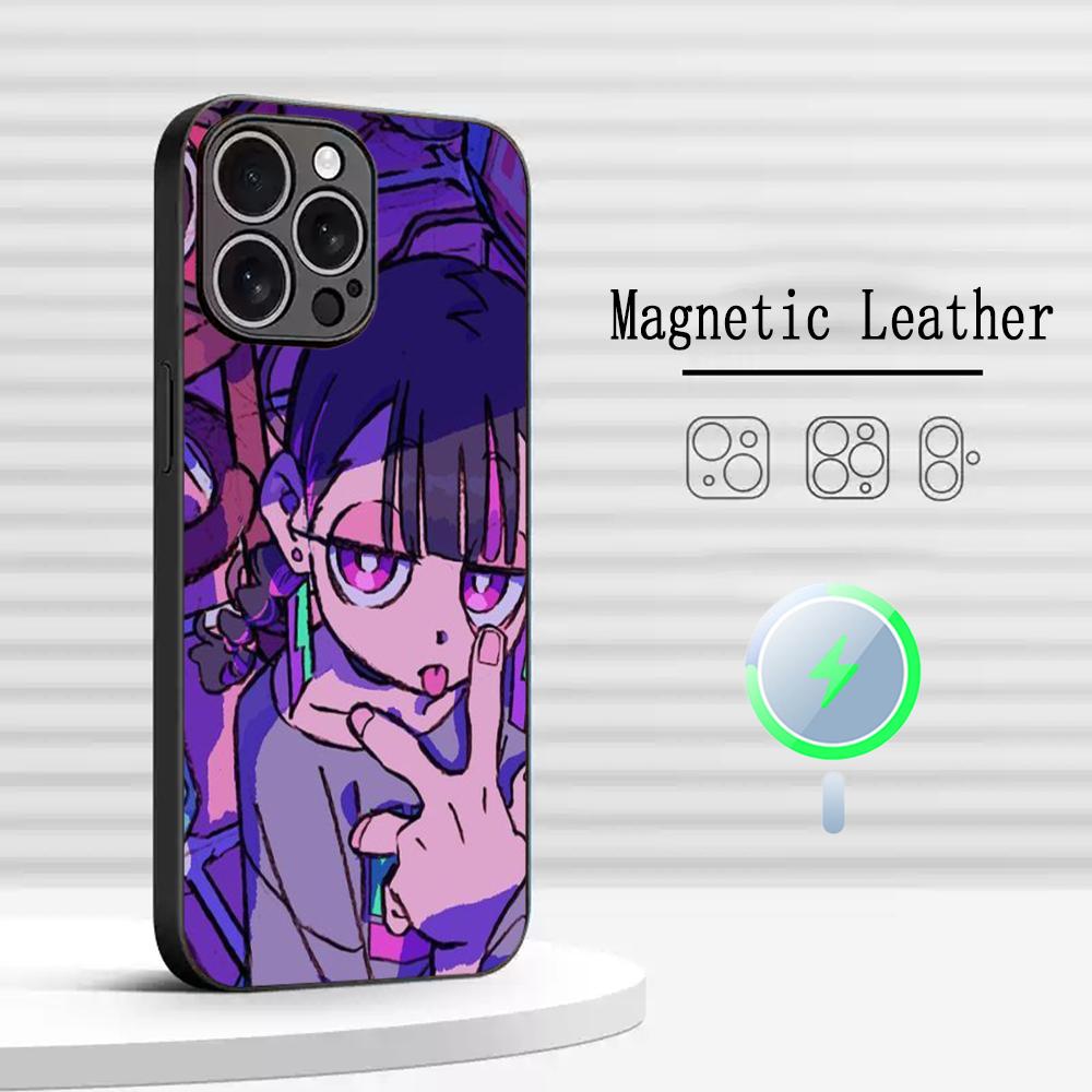 Zutomayo Cool Japan Singer Pattern Phone Case For iPhone 16 15 14 13 12 11 Plus Pro Max High-end Luxury Magsafe Sheepskin