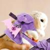 Halloween Rabbit Traction Leash Harness for Walking 3Sets Violet Plush