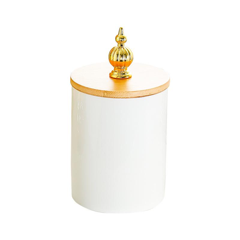 Ceramic storage tank, seasoning, food, coffee beans, coffee powder, white sugar, sealed jar, large-capacity tea jar