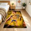 Cristiano Ronaldo Carpet Design for Outdoor Dormitory Game Room Foyer Anti-slip Rug Anime Office Decor Gift for Festivals