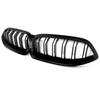 Magickit  for BMW 8 Series G14 G15 G16 Front Kidney Bumper Centre Grill Mesh Grille 2023 2024 840i M850i M8 with Camera Hole RDMEV1