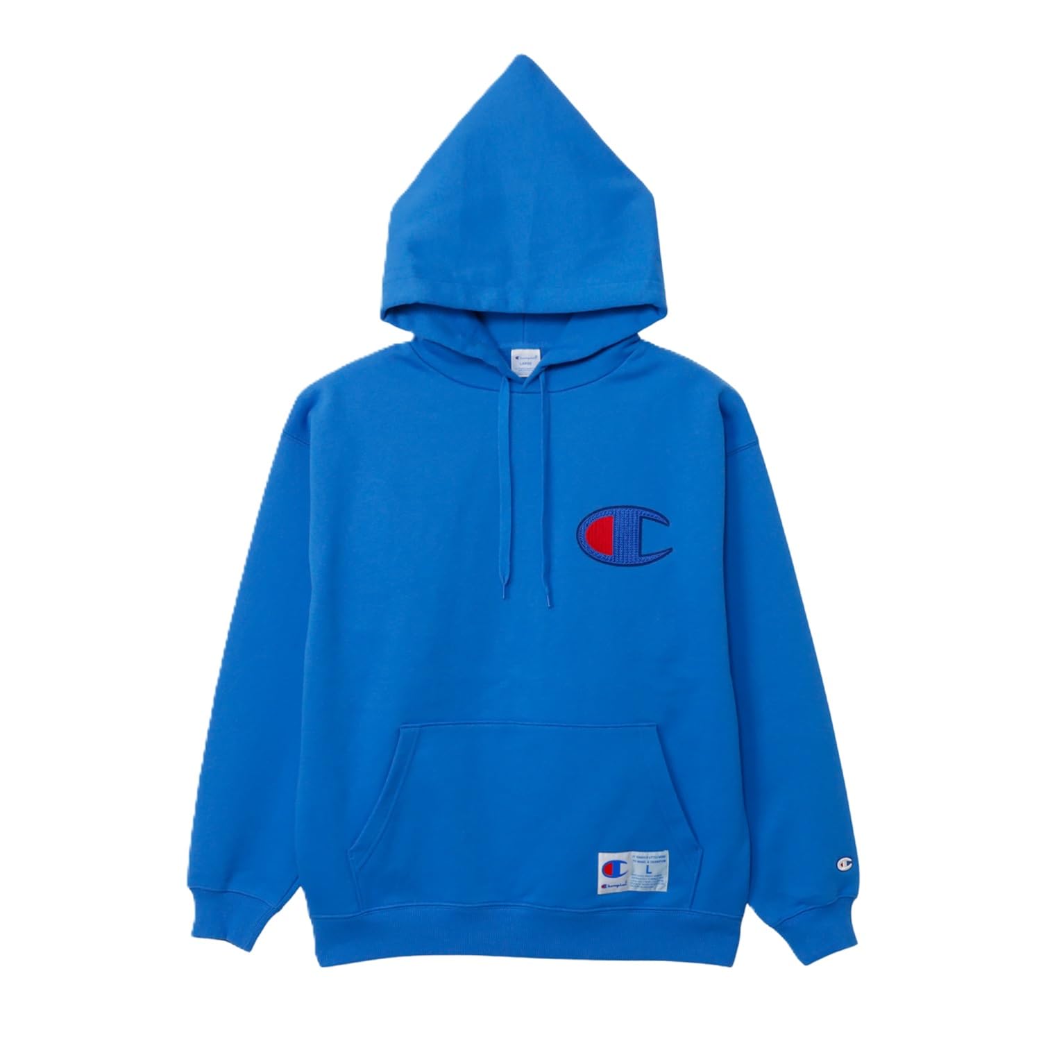 

Champion Long Sleeve Fleece LooseFit Hooded Sweatshirt with Big Action Logo, Style, C3-B104-360-L