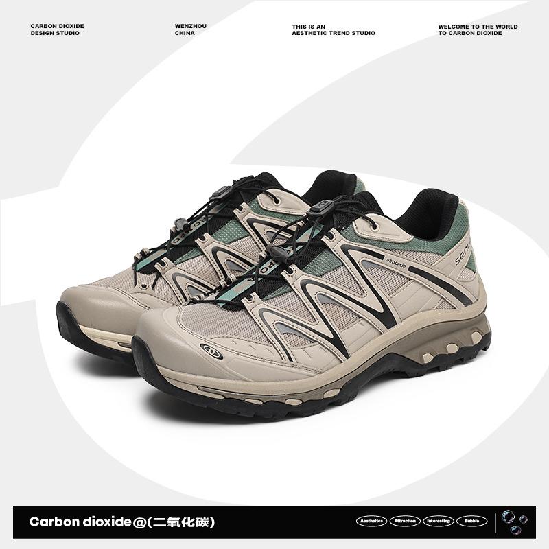 

2025 лето новая повседневная спортивная обувь для хайкинга мужская обувь для улицы дышащая для бега обувь для пары высокое качество Female size 35 хаки