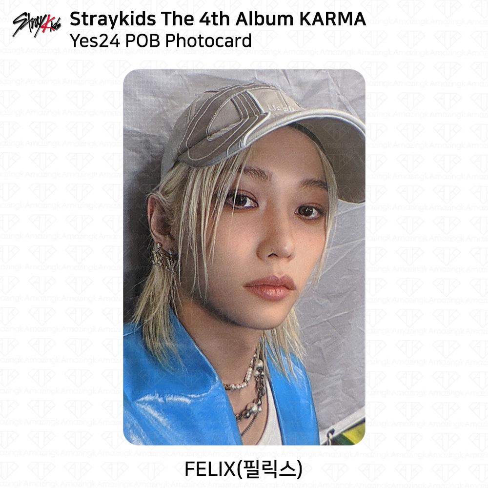 Stray Kids Das 4. Album Karma Yes24 POB Fotokarte KPOP K-POP SKZ
