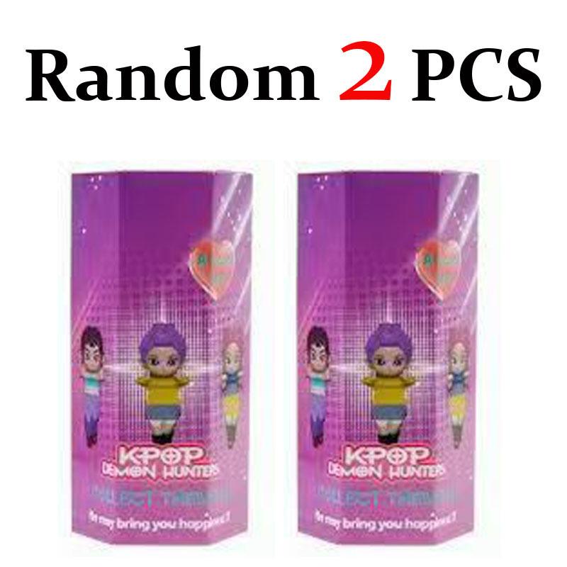 $@_% In Stock Kpop Demon Hunters Action Figures Cute Mysterious Toy Anime Model Doll Children Christmas Gifts_$