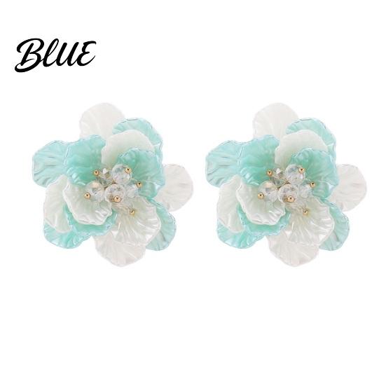 Fade-resistant Necklace Camellia Faux Pearl Choker Retro Flower Beaded Elegant