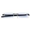 RSINC Combo Rimless Frame eyeglasses for unisex Silver Black-Blue Blue Tag A1 JL186703228918