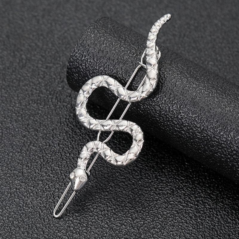 Luxurious Snake Hair Accessory Decorated with Rhinestones Hairpieces Unique Hair Accesories For Party Wedding