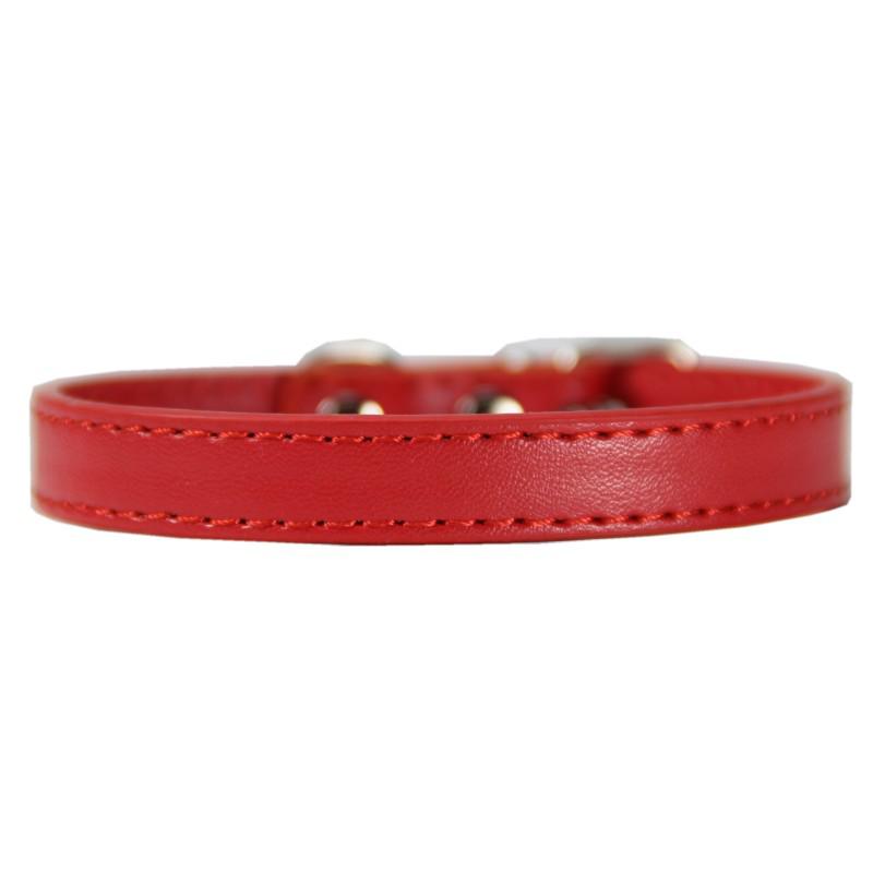 Hot Sale PU Leather Neck Warmer Collar for Small Pets
