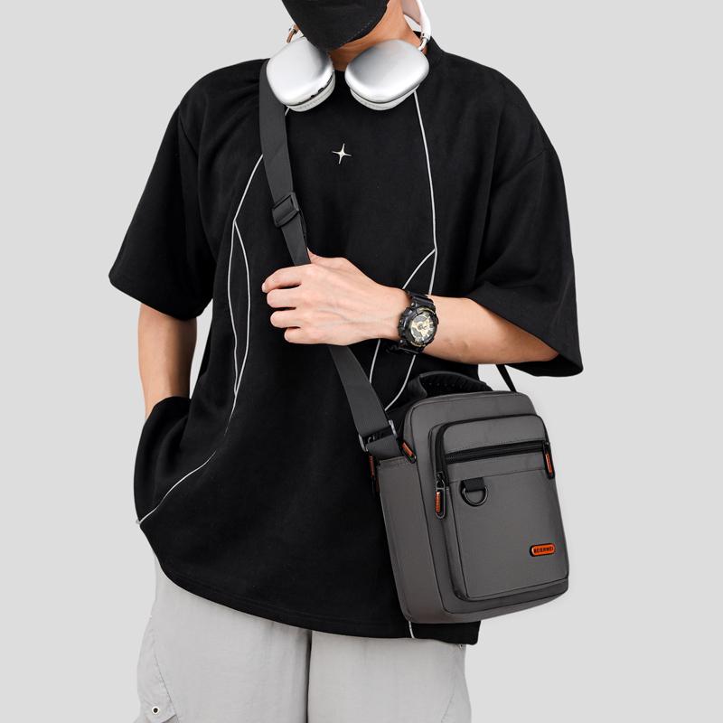 Herren Umhängetasche Business Freizeit Große Kapazität Tragbare Handtasche Mehrschichtig Wasserdicht Sommer Herren Umhängetaschen