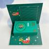 30 Seconds Christmas Recording Box Magnetic Phonograph Blessing Card  Couple