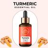 Wildflower Essentials Turmeric Essential Oil (Curcuma Longa) Pure | Non-Sticky | Non-greasy | Lightweight | Men & Women | All Skin Types | Steam