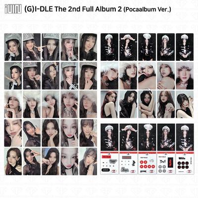 G-IDLE 2° album completo 2 Due Pocaalbum Ver Photocard ufficiale QR Card