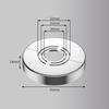 Abs Water Pipe Connector Shower Faucet Decorative Cover Adjustable Wall Heighten Angle Valve Panel For Tap Accessories