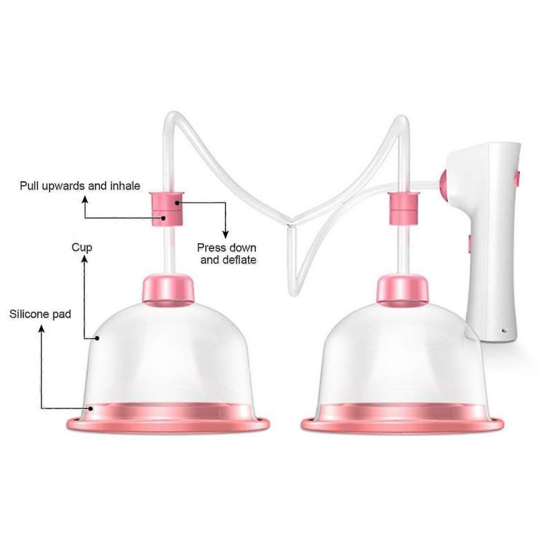 Elektrisches Brustmassagegerät fördert die Durchblutung, Anti-Absack-Massagegerät für Brüste, Entspannungsmaschine