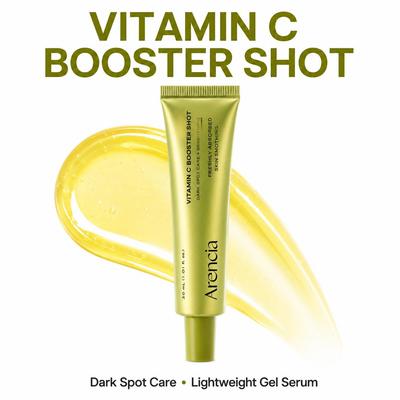 Shot Booster Vitamina C 30ml o 30ml x 2 (1+1 Impostato), Siero Schiarente Glutatione + Niacinamide
