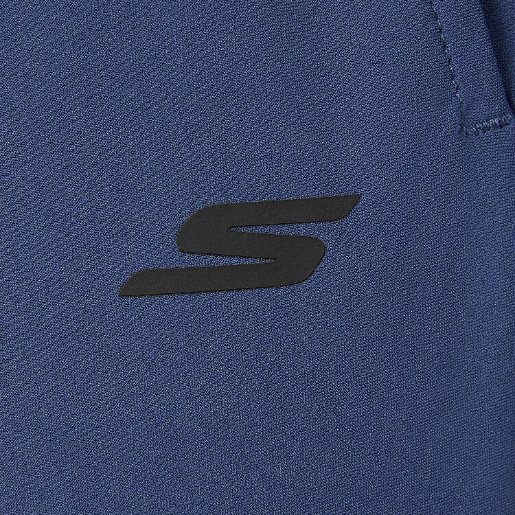 Skechers Sun Protection Cool Breathable Tapered Knit Sports Pants Men pants Deep-Sea-Blue P225M090-0079