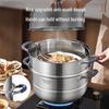 Kangbach 32cm Multi-Layer Steamer Pot