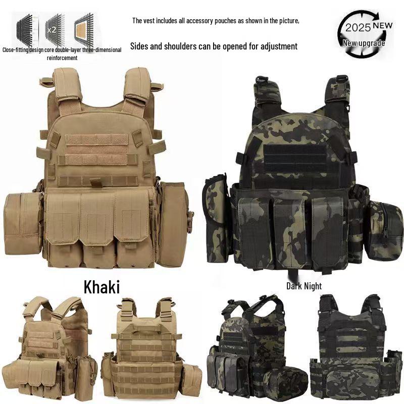 Children's Tactical Camouflage Bulletproof Vest Level III Armor for Outdoor Summer Camp