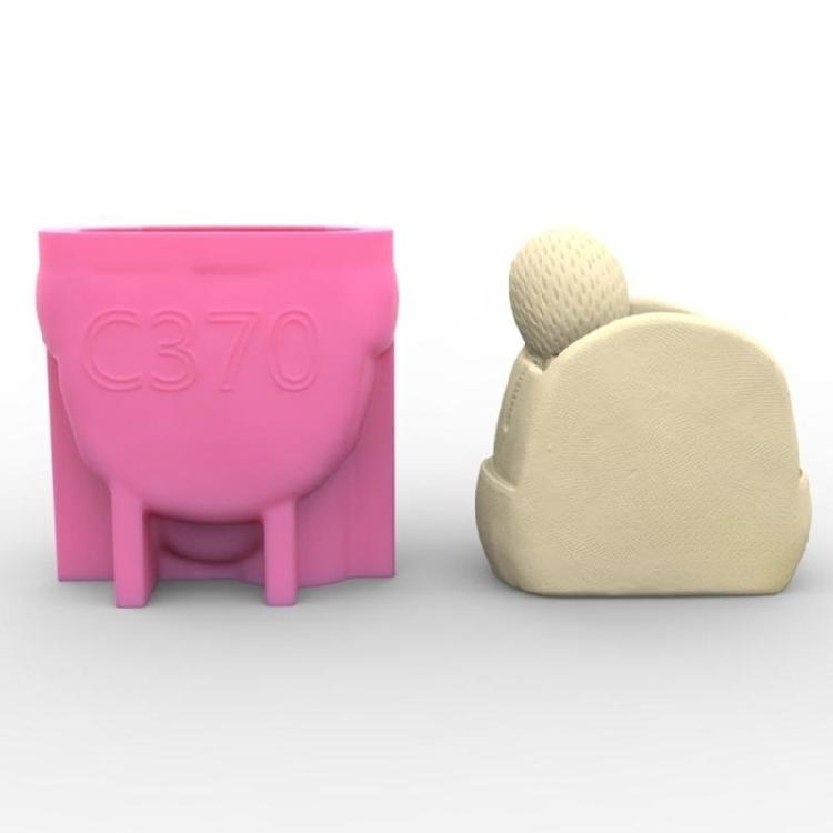 DIY Concrete Flower Pots Resin Mold Pen Holder Resin Mold Desktop Decoration