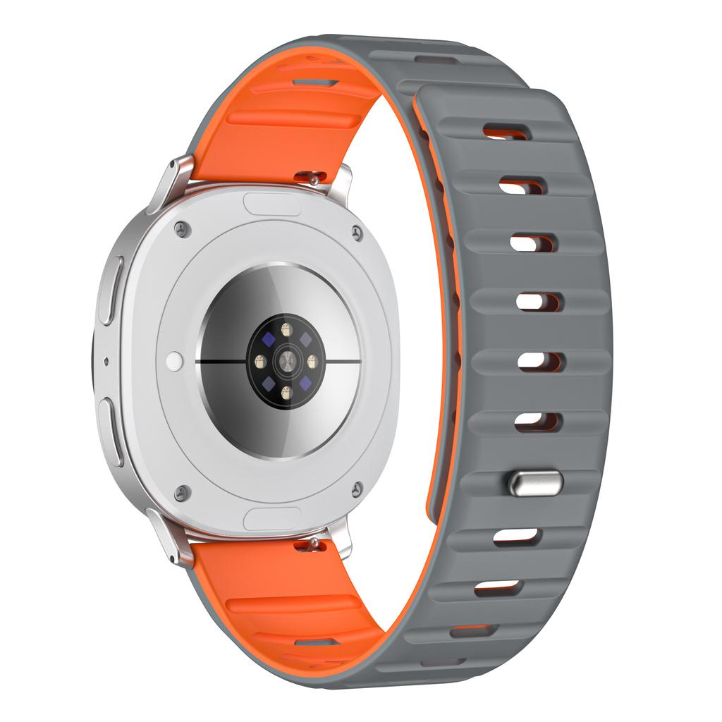 Magnetic Band for Samsung Galaxy Watch8 Classic 46mm/Watch8 44mm/40mm Silicone Breathable Watch Strap