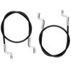2Pcs Front Drive Clutch Cable 1501123MA For Snow Thrower 1695361 1695444 1695731