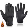 Winter Cycling Gloves Touchscreen Compatible Windproof Thermal Insulated Full Finger Adults Outdoor Sports