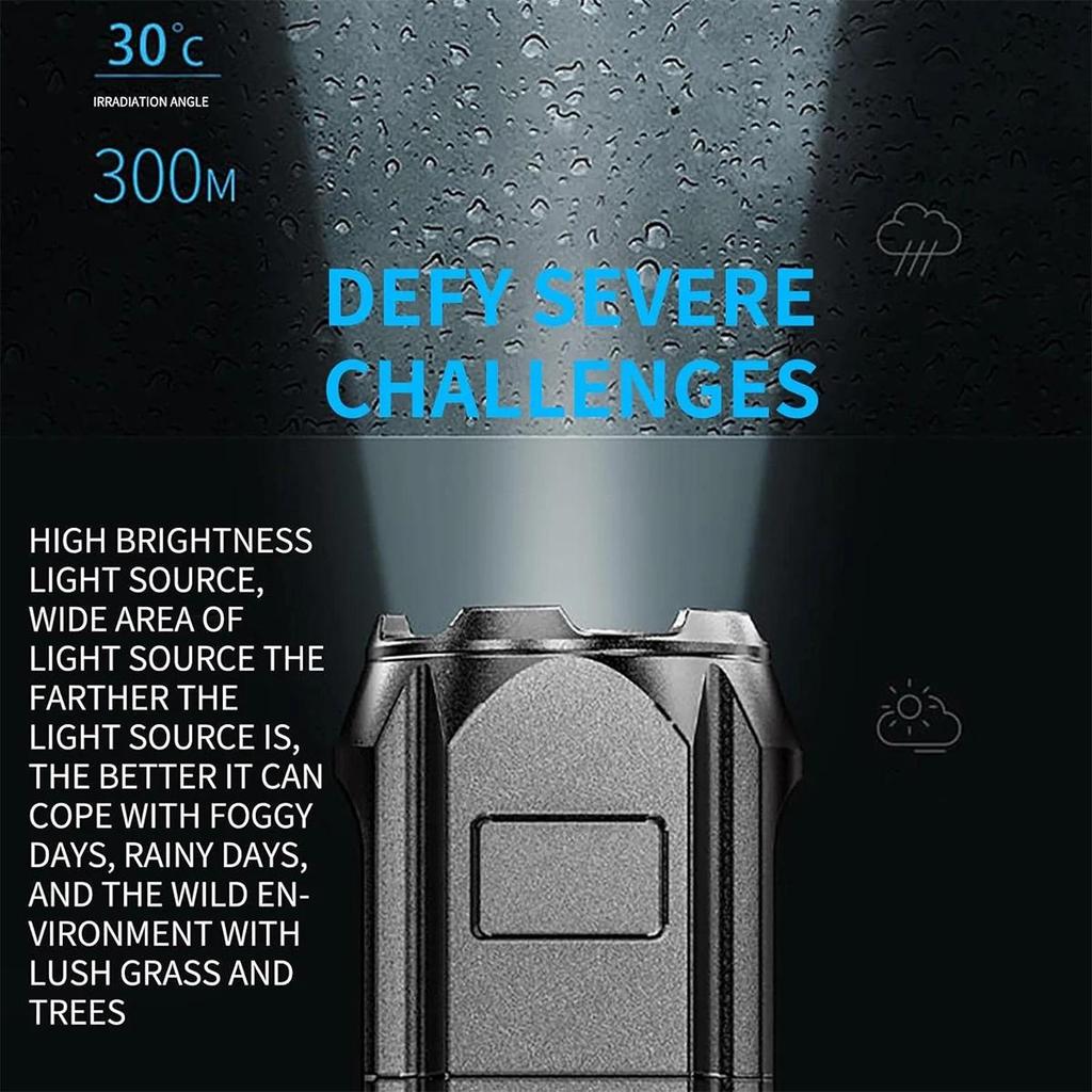 Led Flashlight Lamp Waterproof Tactical Zoom Usb Rechargeable Super Handheld Leb Powerful Hand Light Long Range Torch High Power