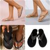 2022 Summer New Arrivals Plus Size Casual Rhinestone Flat Women's Slipper In Stock