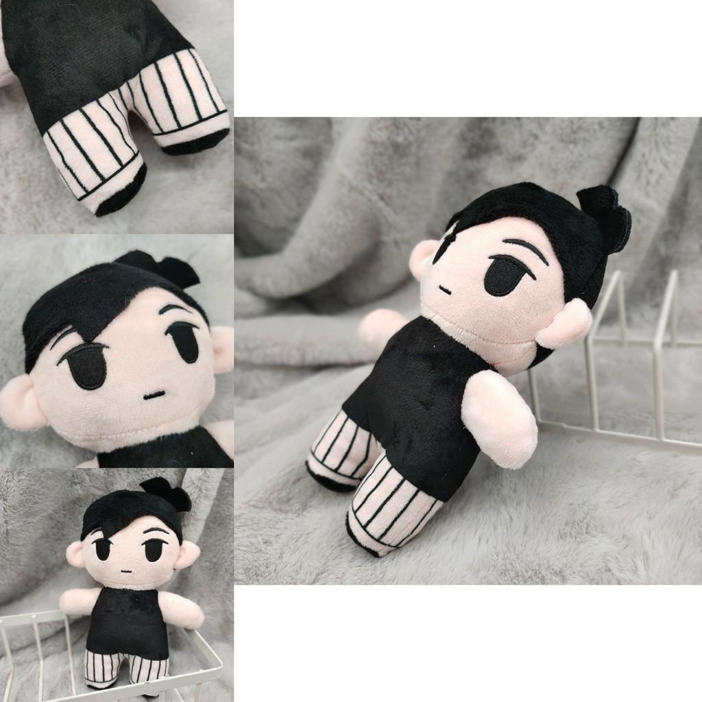 Omori Sunny Spiel Plüschtier - Perfekt reproduzierte Horror-Thema Brünette Schurkenpuppe für Heimdekorationen und Geschenke