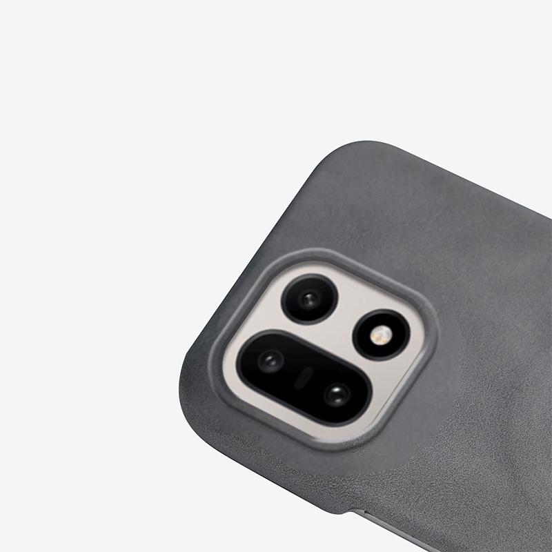 Schafsleder PU Leder Magnetische Kabellose Ladehülle Für Oneplus 15 Rahmenlose Stoßfeste Hülle Für Oneplus 15 1+15 Hülle