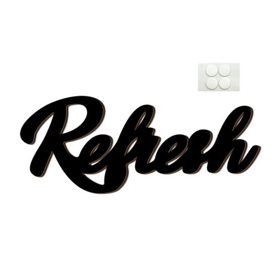 Wooden Letters for Wall Stickers, Self-Adhesive Art Decor, Retro 3D Three Dimensional Letter Signs English Words Stickers Home Living Room Bedroom