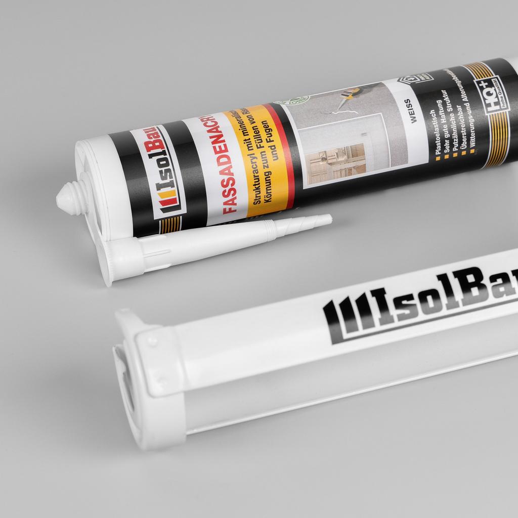 IsolBau White Facade Acrylic Fassadenacryl 1 x 300ml
