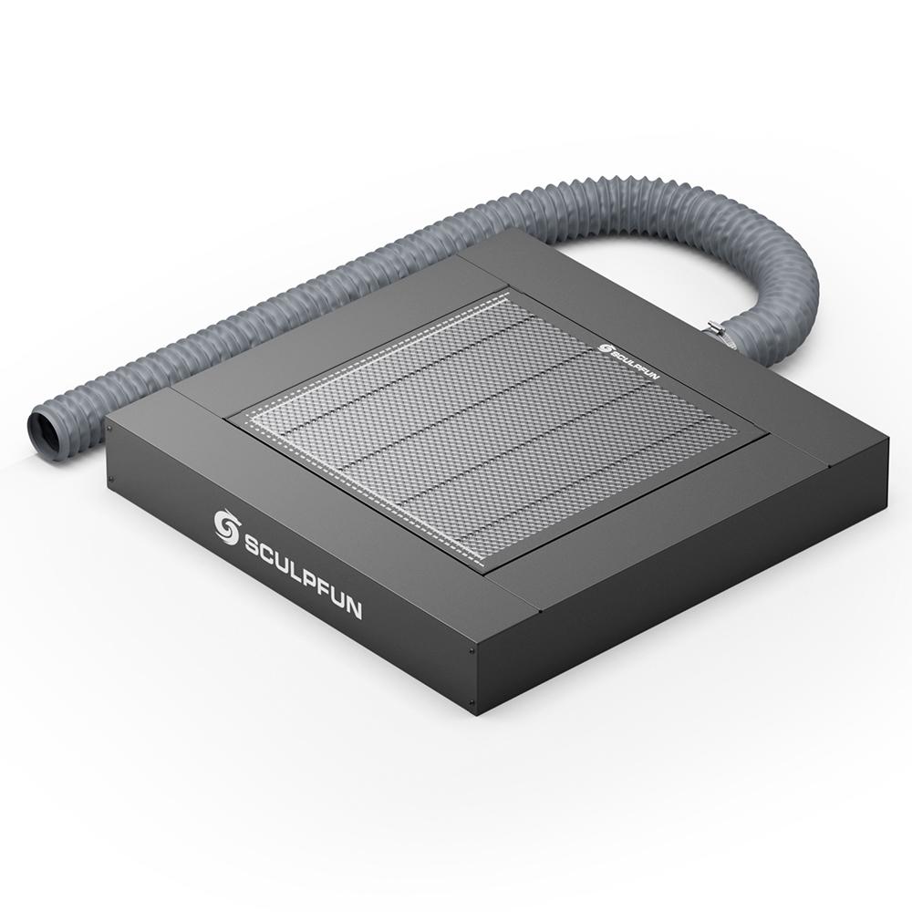SCULPFUN H5 Gen2 Honeycomb Laser Bed, with Fume Extraction Fan, 650*650mm - EU Plug