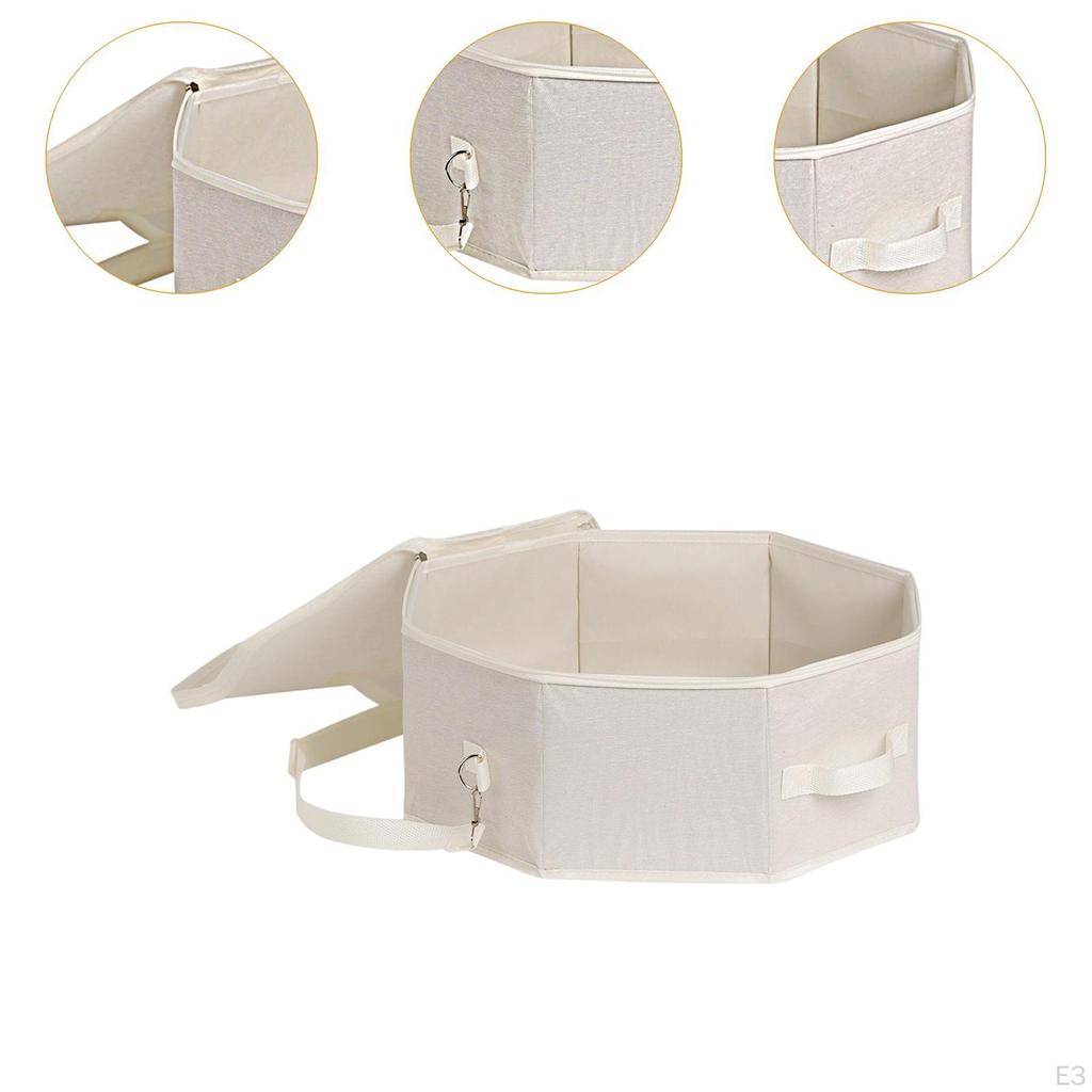 Hat Storage Bag Closet Organizer Zipper Closure Home Beach Hats Case Travel for Bucket