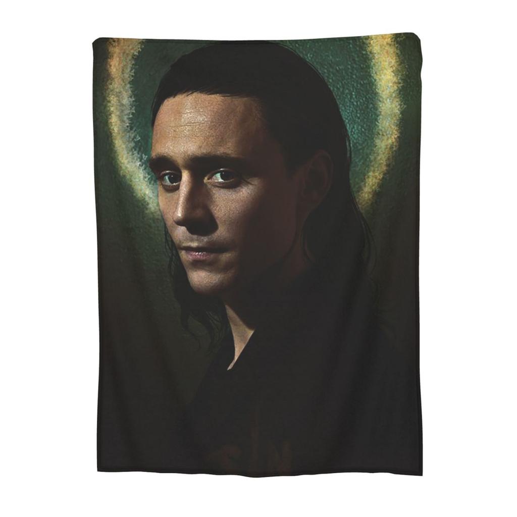 HD Latest Tom Hiddleston Collage Actor Blanket Fleece Sofa Throw Blanket Super Soft for Home Bedroom Office Throws Bedspread