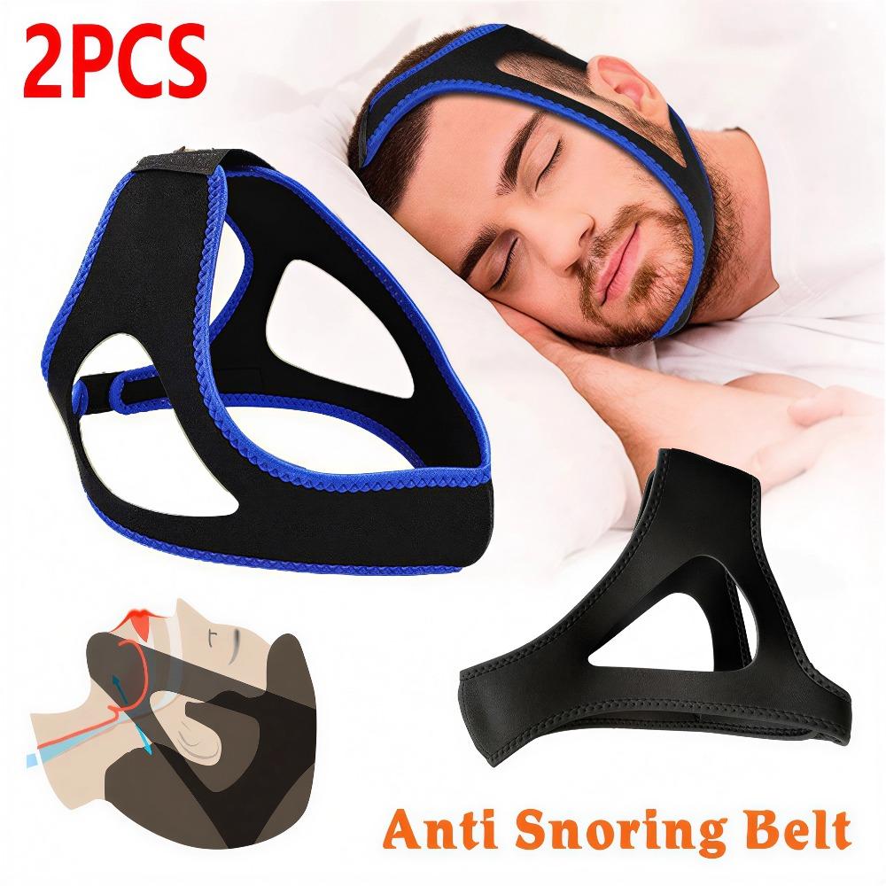 Anti-snoring Mouthpieces Chin Strap Sleep Care Breathable and Comfortable Anti Snore Belt for Men Women Daily Sleeping