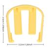 2pcs Yellow Pressure Washer Quick Connector High Pressure Washer Machine Maintenance Car Washer C Clip Quick Connect