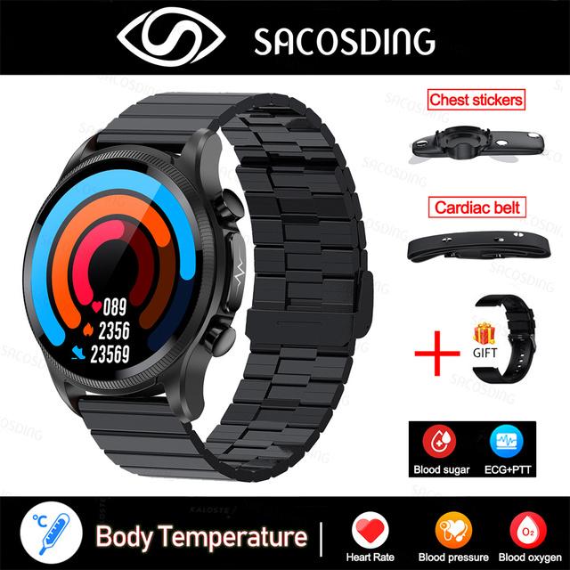 Buy 2023 Men Smartwatch Non-invasive Blood Sugar Test Smart Watch