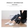 Spring New Women's White Lace-Up Casual Korean Shoes