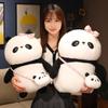 22 -45cm Lovely Plush Standing Panda Doll Soft Plush Toys Kawaii Panda Bear With Messenger Case Stuffed Animal Pillow For Children