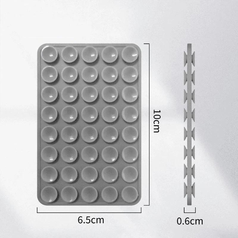 Double Sided Silicone Suction Pad 40 Suction Cups Non Slip Eco Friendly Heat Resistant Mat for Kitchen Countertop Use