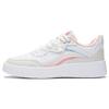 Li Ning Casual Slip Resistant, Abrasion Resistant, Lightweight Low Top Skateboard Shoes Women's White AGCS086-1