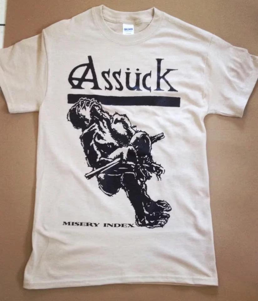 ASSUCK Misery Index T-Shirt Tour Unisex Short Sleeve S-5XL Unisex T-Shirt S