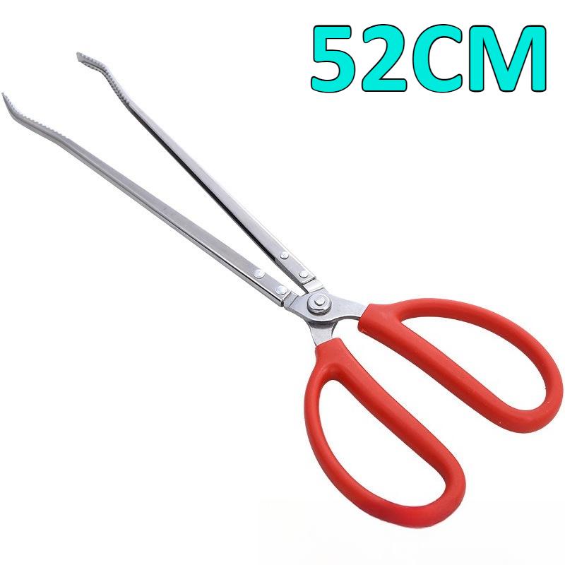 Anti-slip Long Handle Outdoor Tongs Professional Garbage Color Crab Loach Fish Catcher Pliers Multi-purpose High-strength