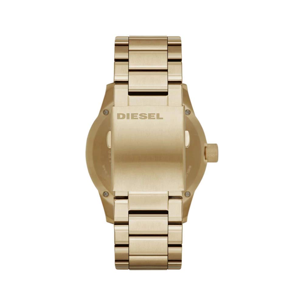 Diesel Rasp DZ1761 Gold Japanese Quartz Fashion Watch Men's Stainless-Steel