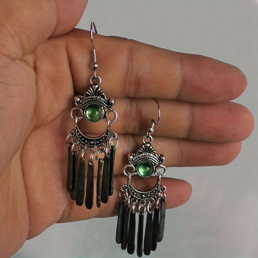 

Винтажные этнические серьги-подвески с кисточками, креативный шарм, женские серьги, украшения для вечеринки