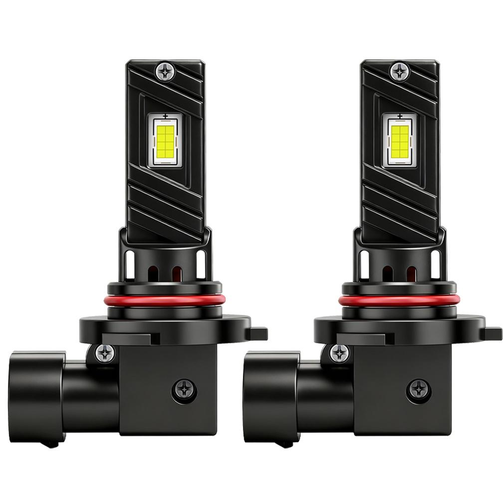 

2 шт. Светодиодные лампы для фар H11 9005 HB3 9006 HB4 40 Вт 20000 лм Суперяркие Canbus Plug&Play Автомобильные безвентиляторные фары Противотуманные фары 6500K Белые 9006 HB4