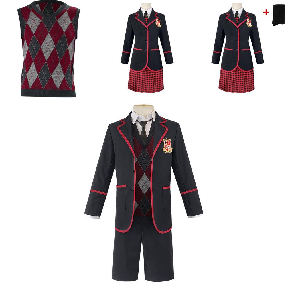 The Umbrella Academy Cosplay Costume With Comfortable Cotton Blend Material For Halloween