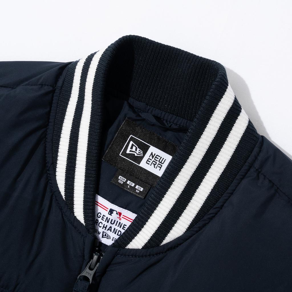 New Era Mlb New York Yankees Bomber Down Jacket Dark Navy 14742048